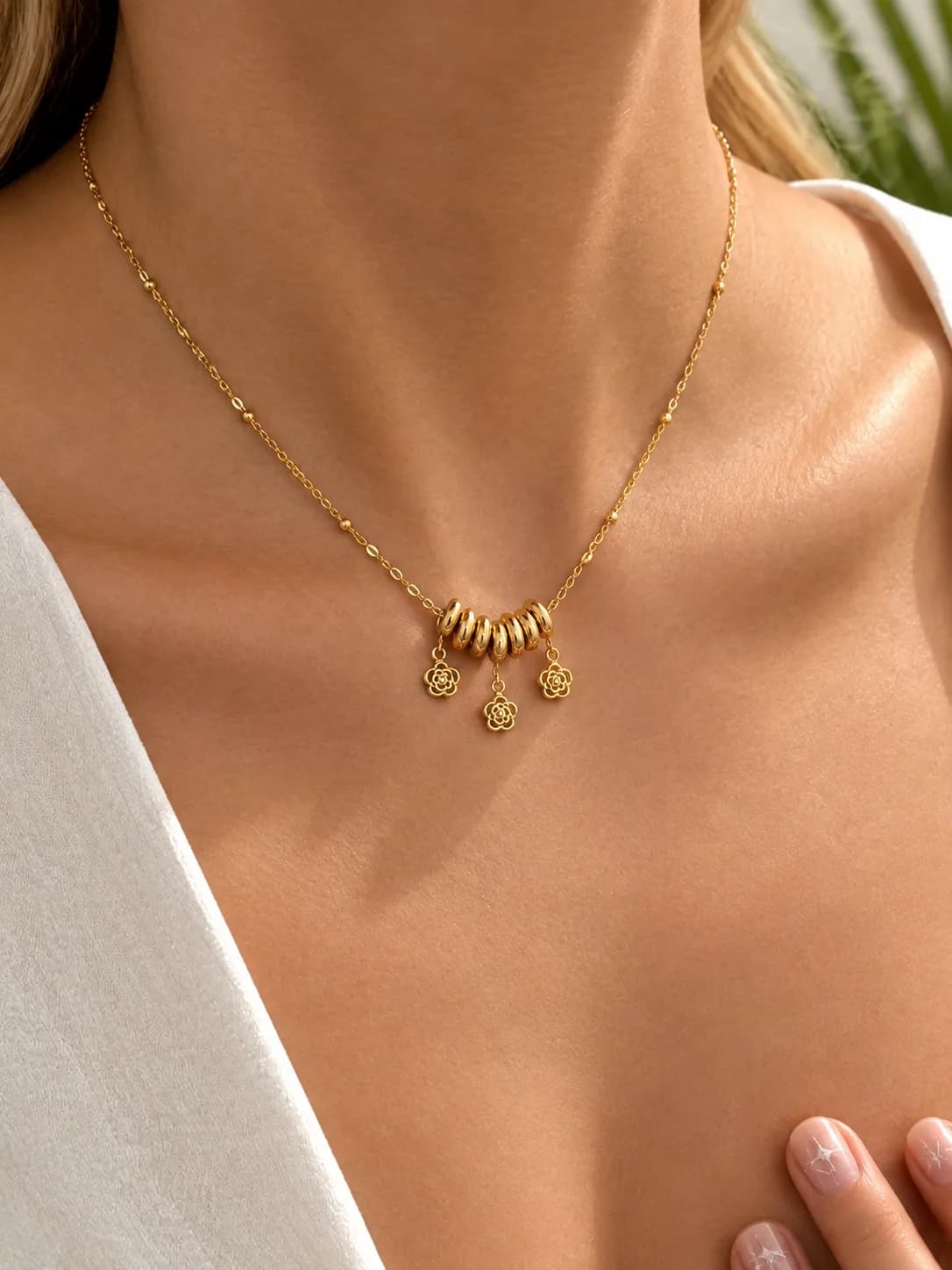 floral charm — 1