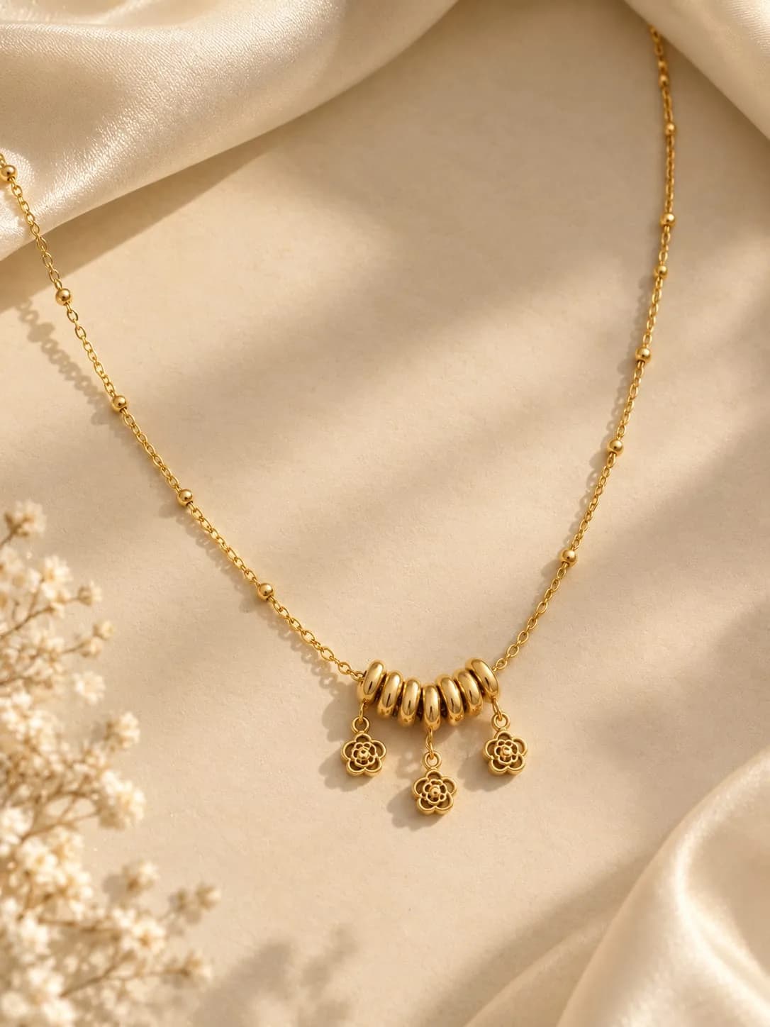floral charm — 2