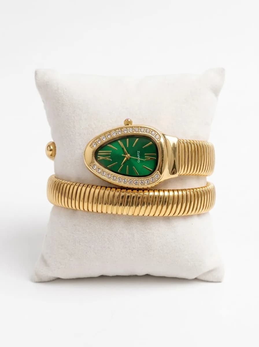 Green snack watch
