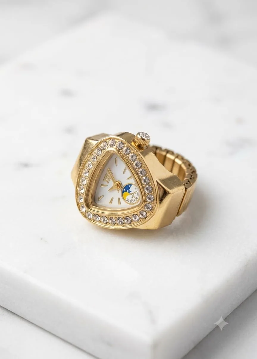 Luxe ring watch — 2