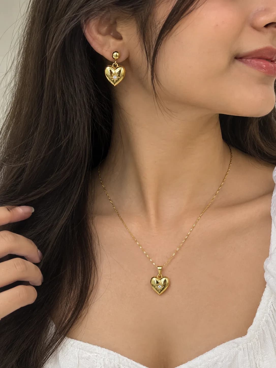 Heart chain combo