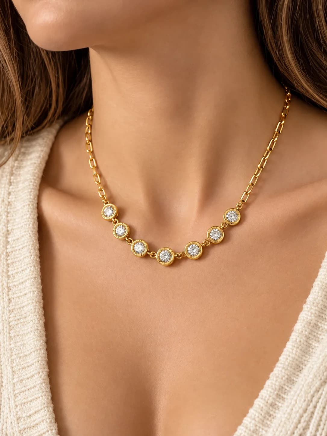Luna spark necklace